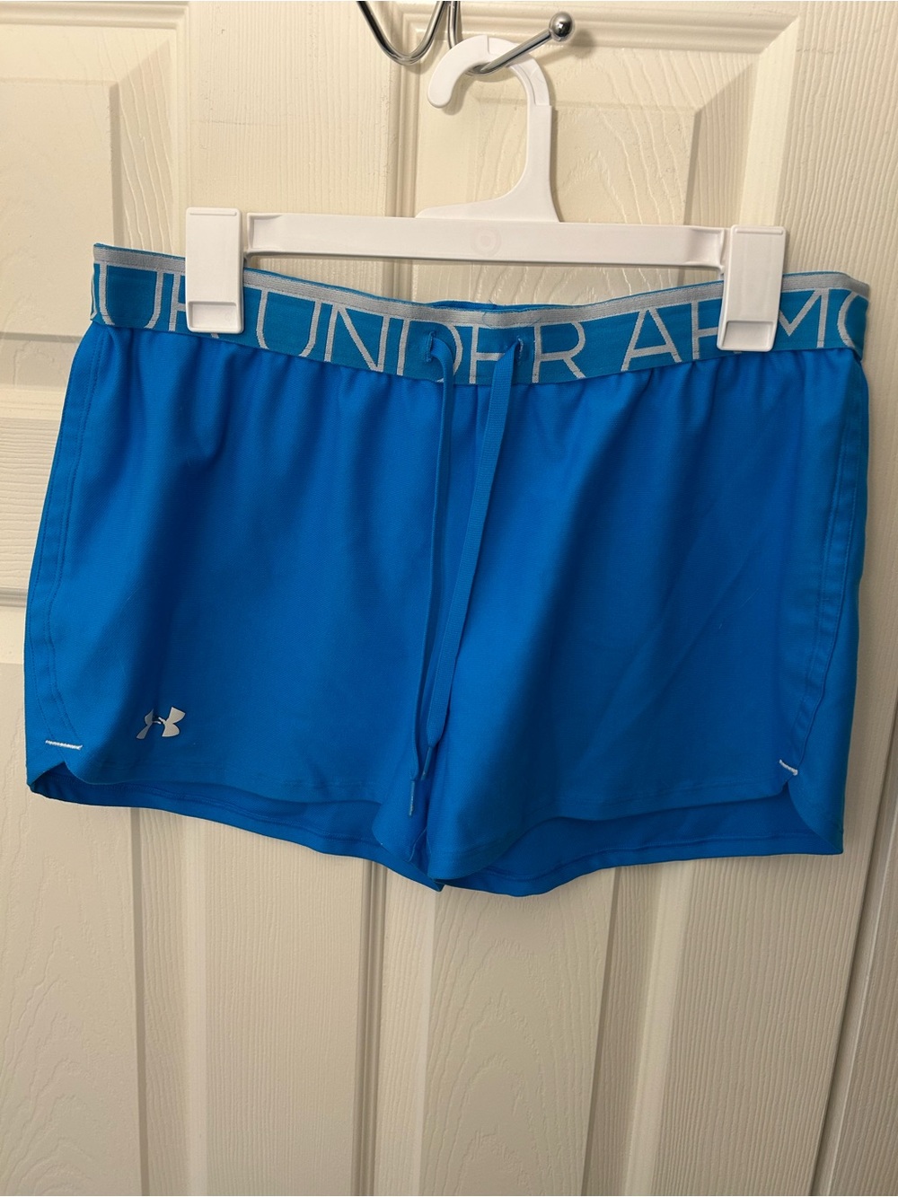 Under Armour Women's Blue Athletic Drawstring Shorts